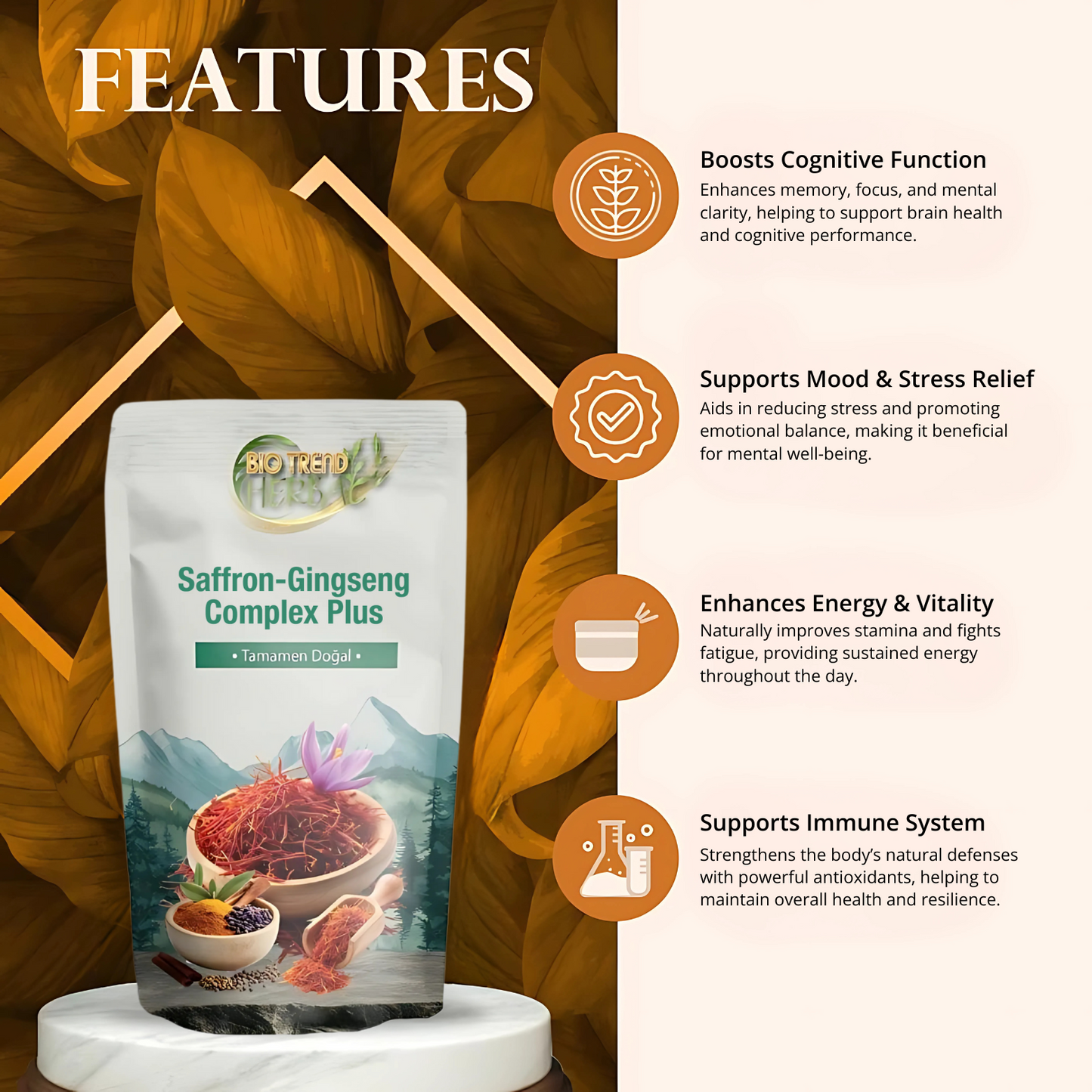 BioTrendHerbal - Saffron Gingseng